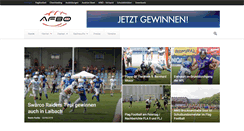 Desktop Screenshot of football.at