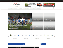 Tablet Screenshot of football.at