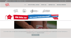 Desktop Screenshot of football.ch